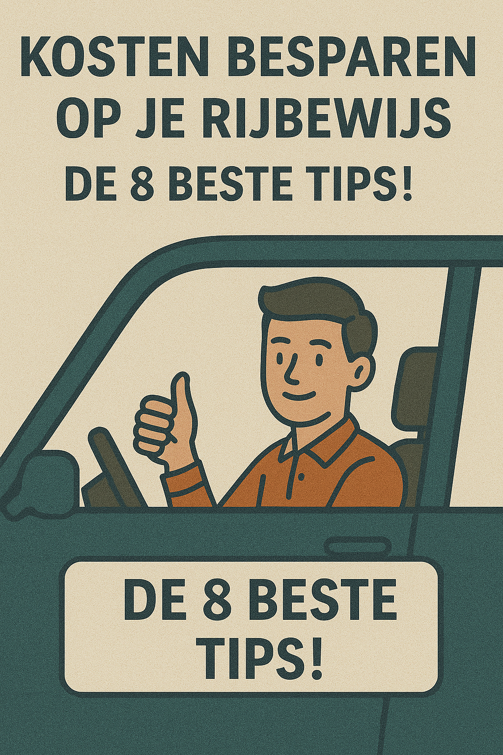 Kosten besparen op je rijbewijs: de 8 beste tips!