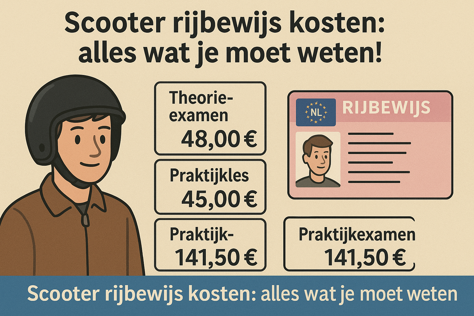 Scooter rijbewijs kosten: alles wat je moet weten!