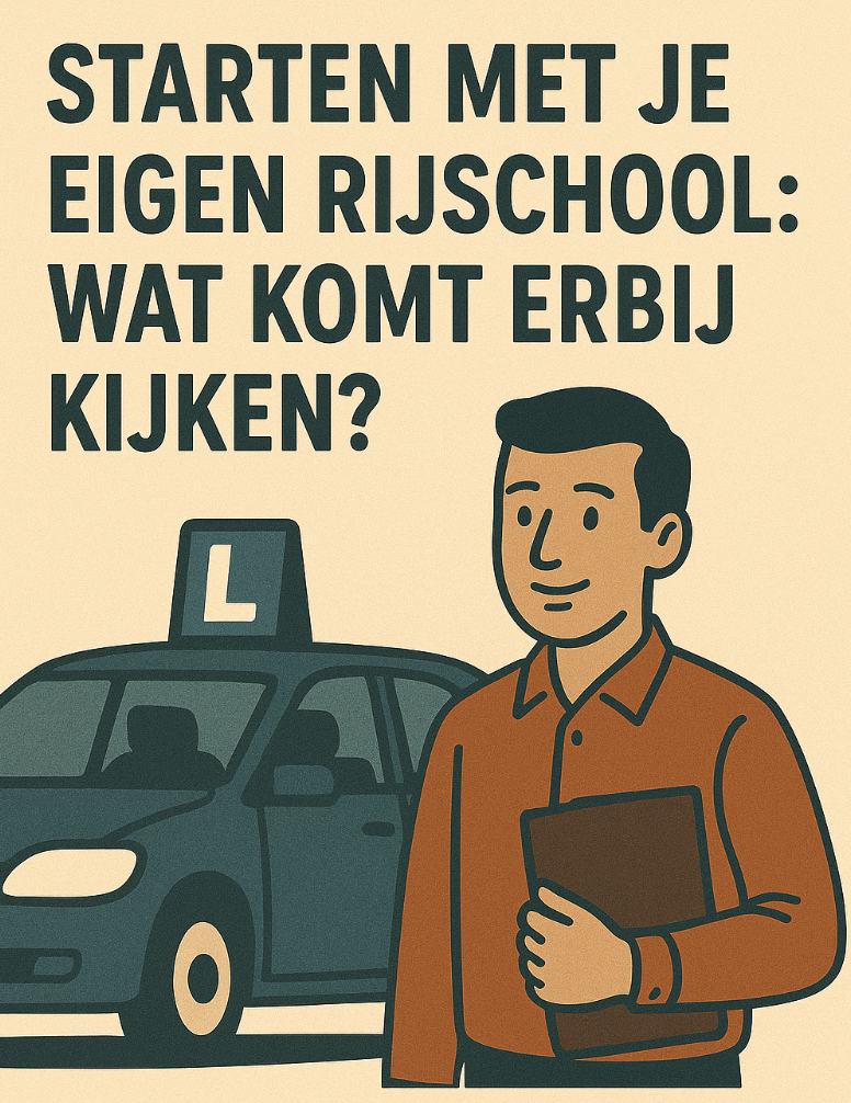 Starten met je eigen rijschool: wat komt erbij kijken?