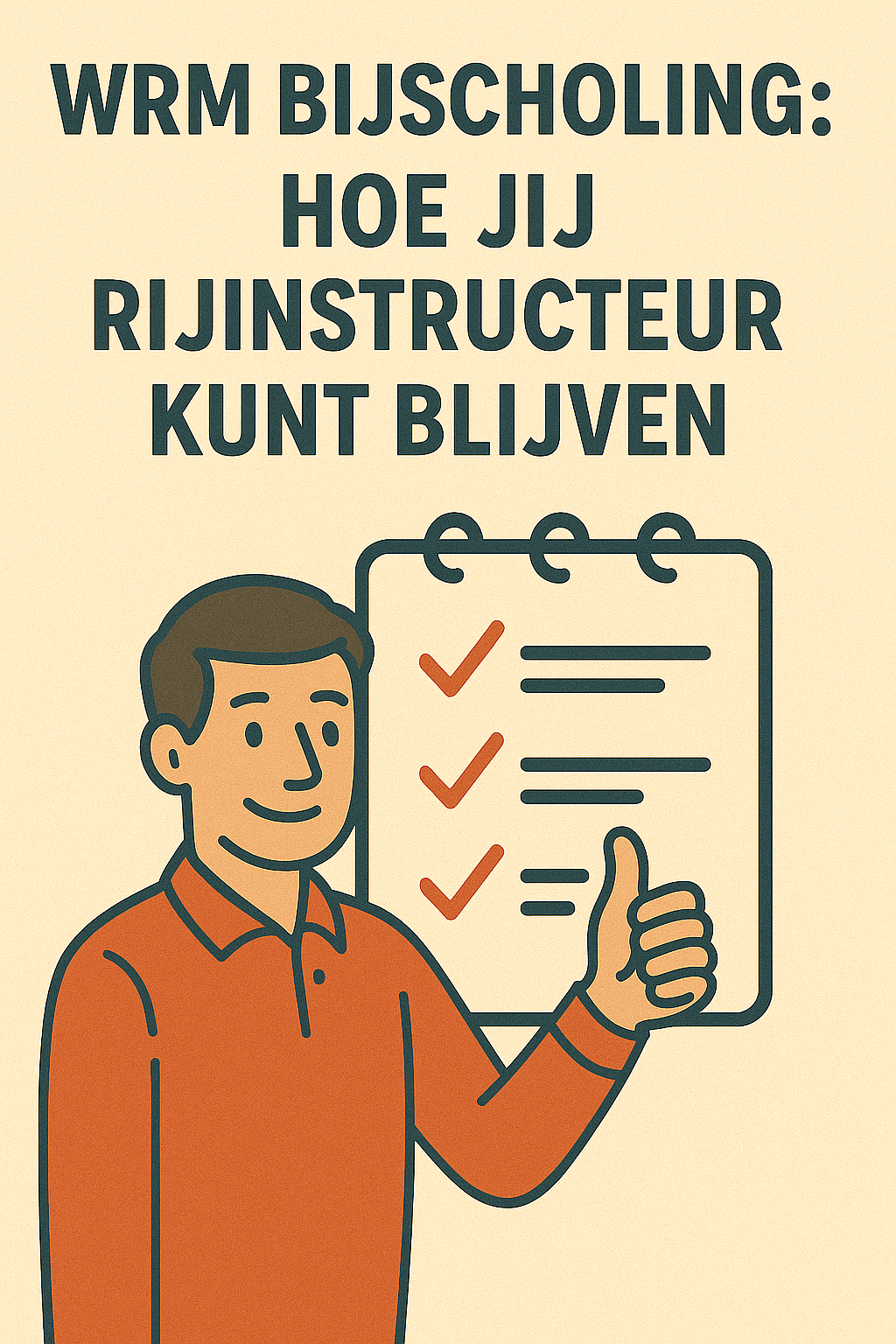 WRM bijscholing: hoe jij rijinstructeur kunt blijven!